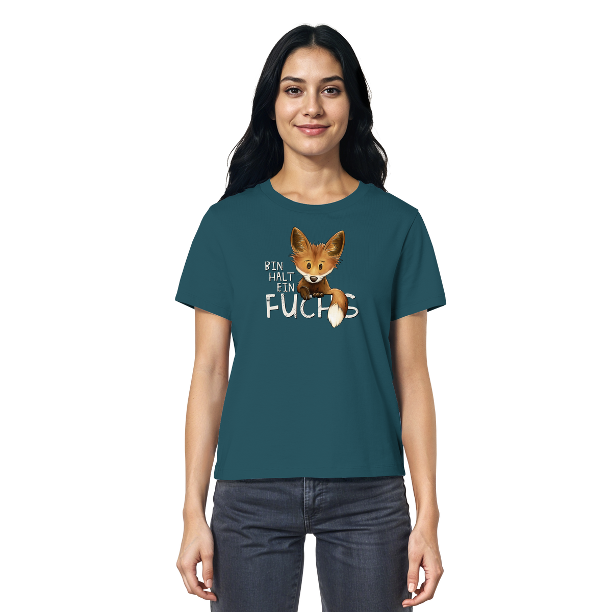 Bin halt ein Fuchs - Ladies Organic Shirt