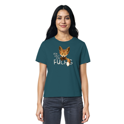 Bin halt ein Fuchs - Ladies Organic Shirt