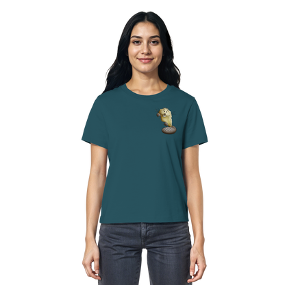 Lustiger frecher Biber - Ladies Organic Shirt