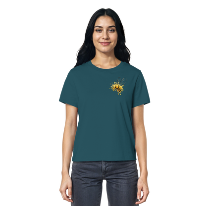 Lässige kleine Honig-Biene - Ladies Organic Shirt