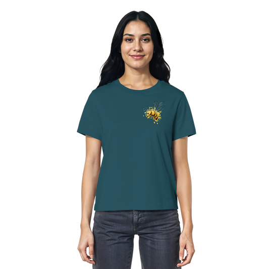 Lässige kleine Honig-Biene - Ladies Organic Shirt