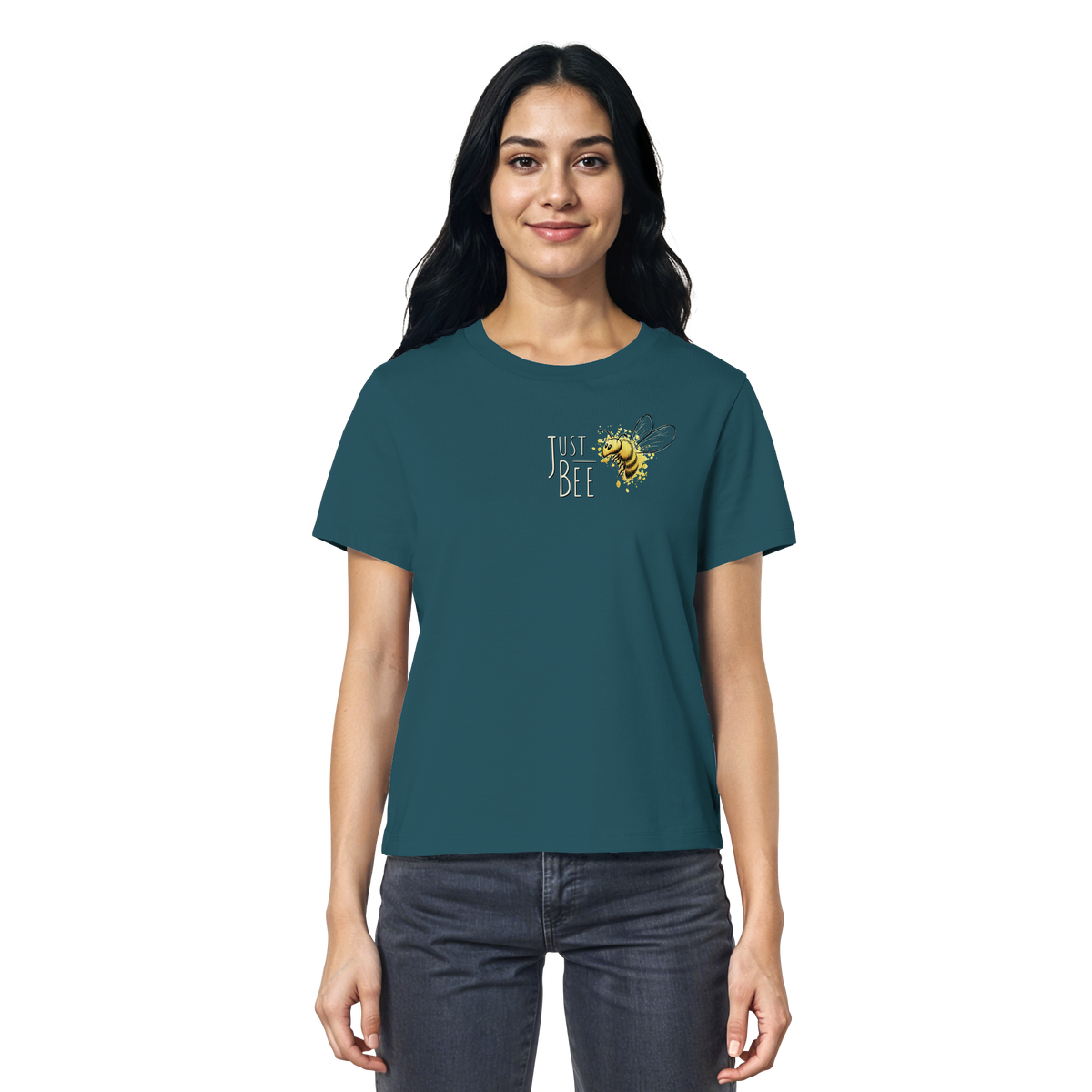 Just Bee, kleine Honig-Biene - Ladies Organic Shirt