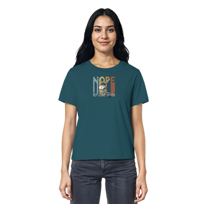 Nope | bockiger Esel - Ladies Organic Shirt