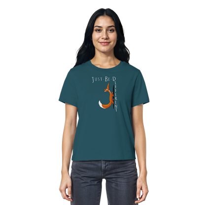 Just Be Different | Sei Anders, kleiner Fuchs - Ladies Organic Shirt
