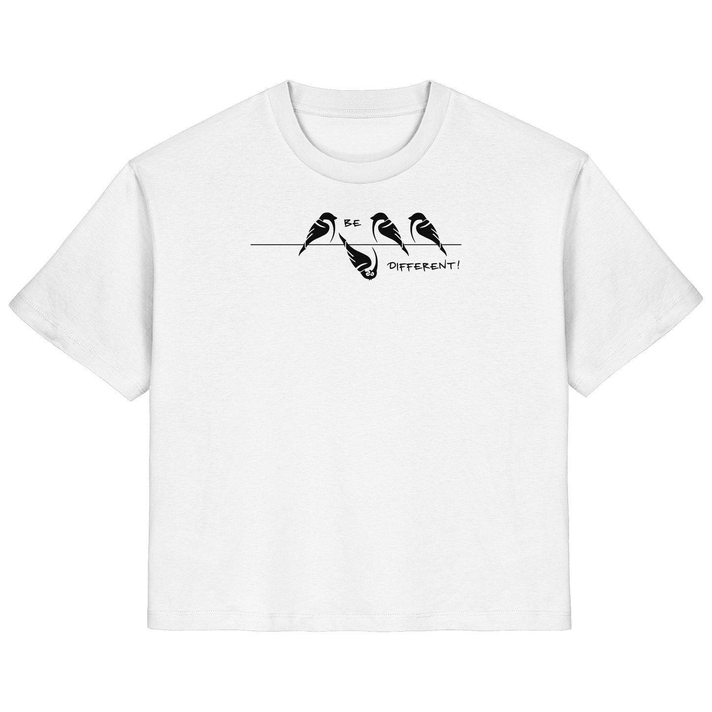 Sei anders, kleiner Spatz - Ladies Organic Shirt