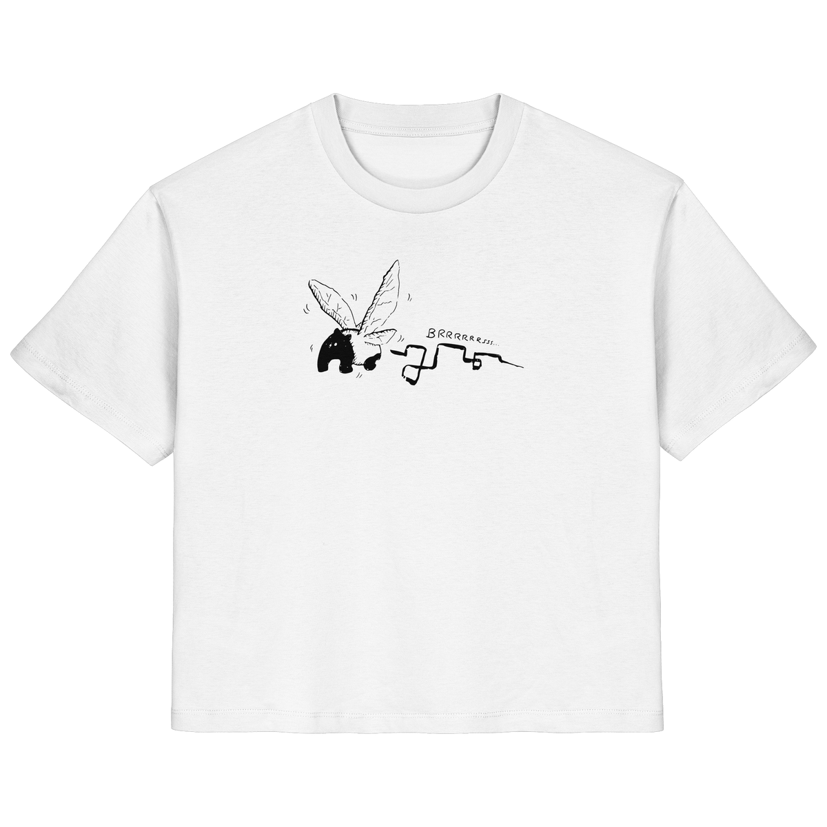 zauberhaft flatternde Tapir Fee - Ladies Organic Shirt