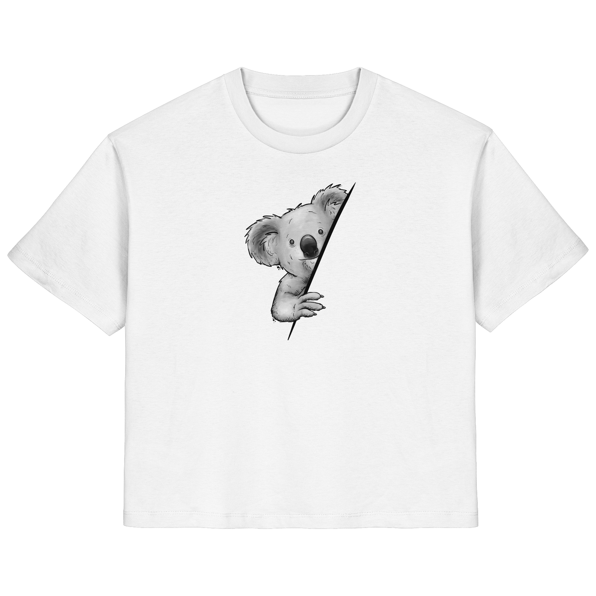 Koala Bär Illustration - Ladies Organic Shirt