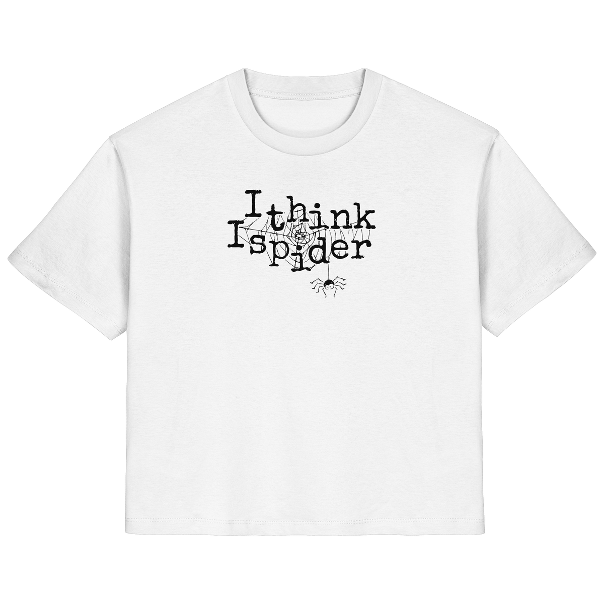 I think I spider - Spinne - Ladies Organic Shirt