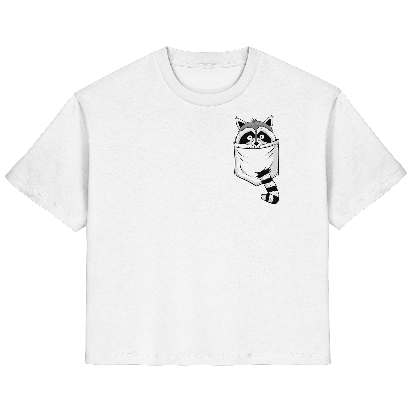 Waschbär in Deiner Tasche - Ladies Organic Shirt