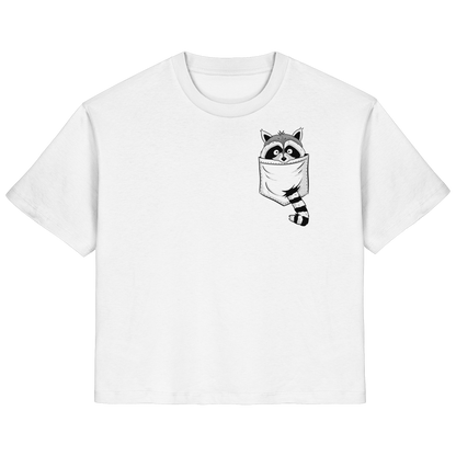 Waschbär in Deiner Tasche - Ladies Organic Shirt