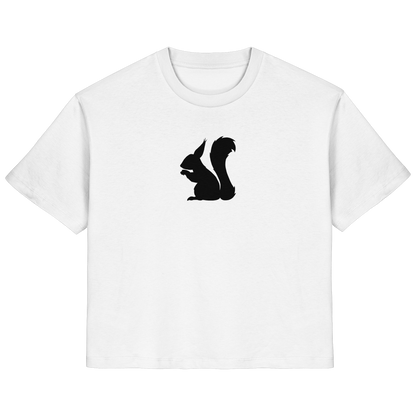 Eichhörnchen Silhouette - Ladies Organic Shirt