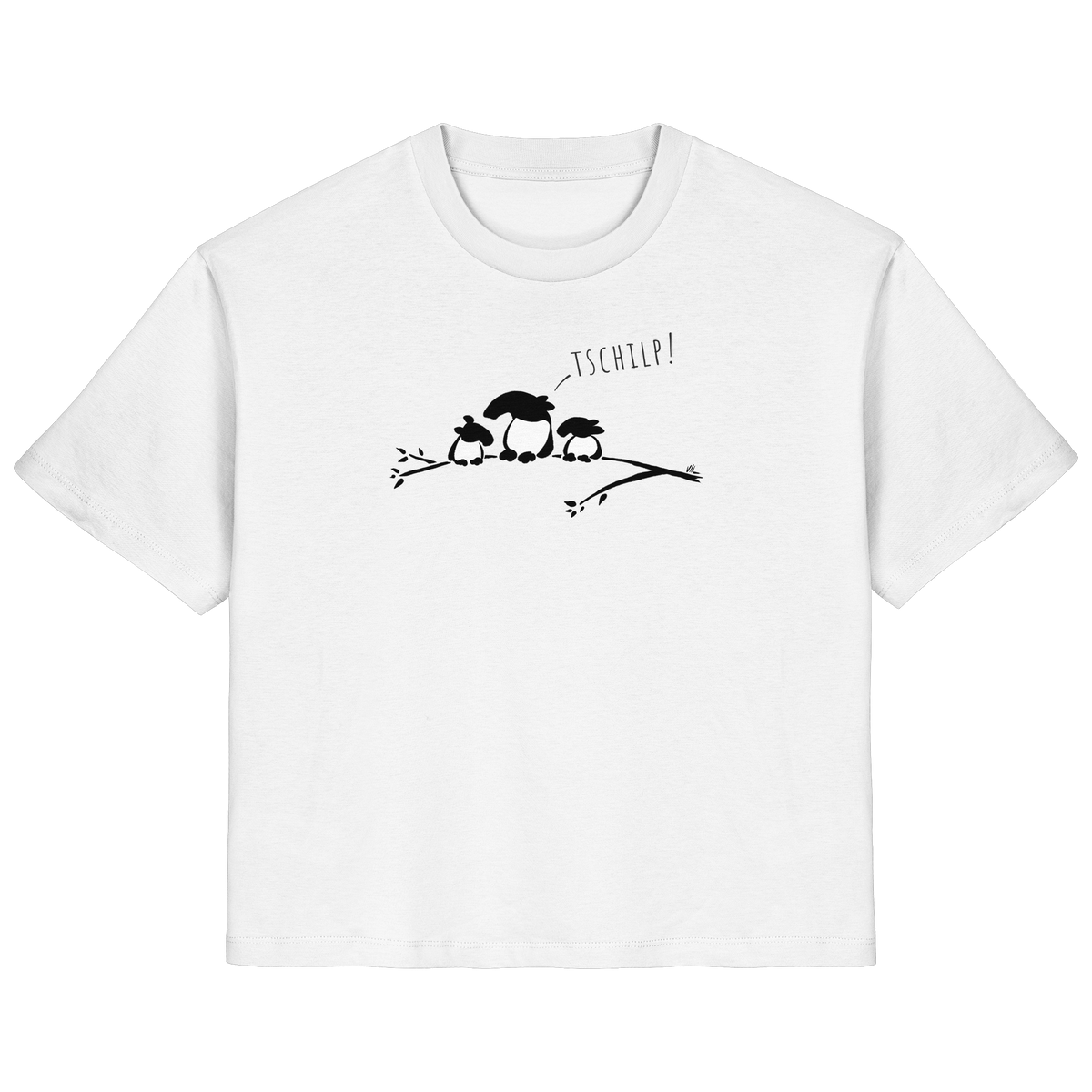 Drei kleine Tapir-Vögel - Ladies Organic Shirt