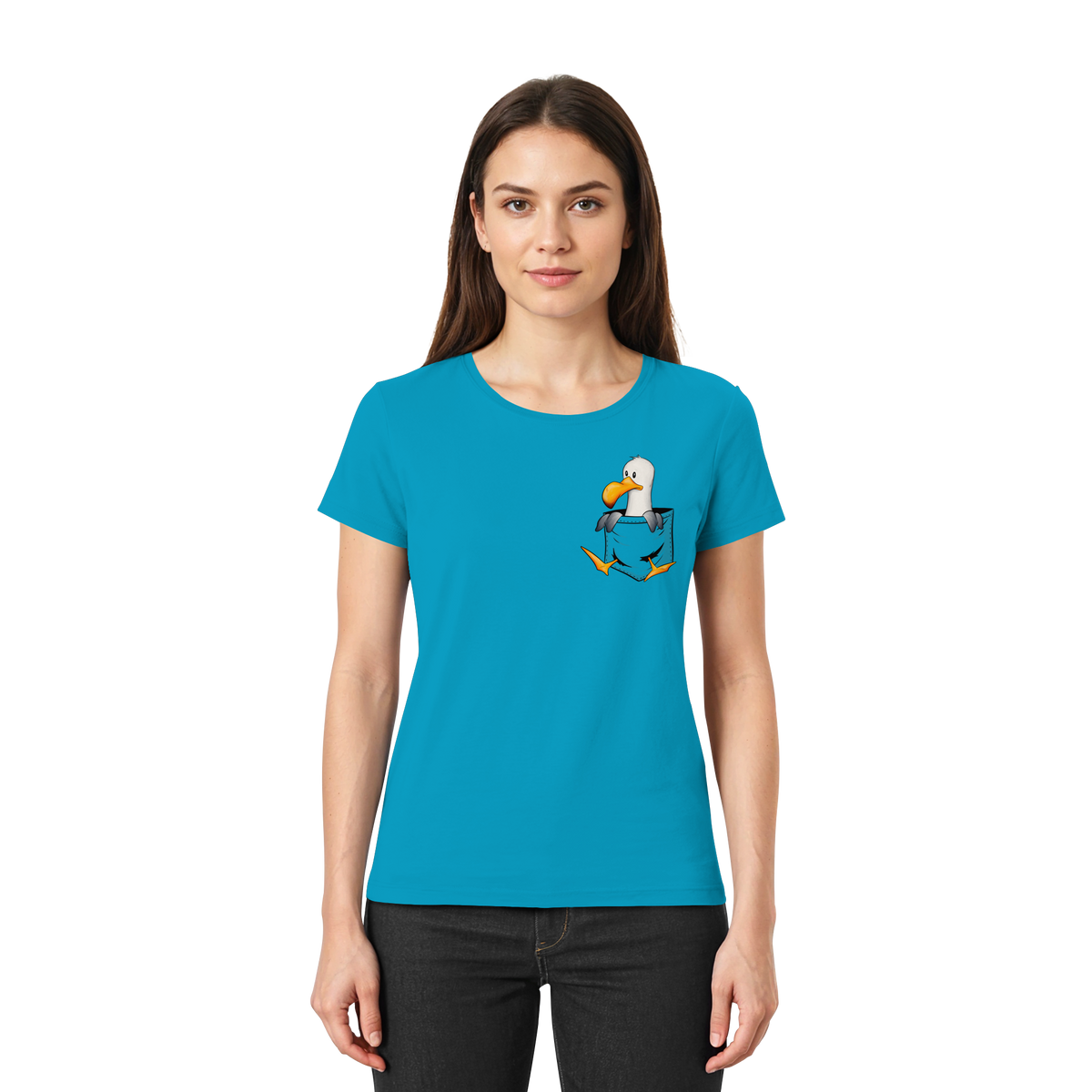 Kleine Möwe In Deiner Tasche - Ladies Premium Shirt