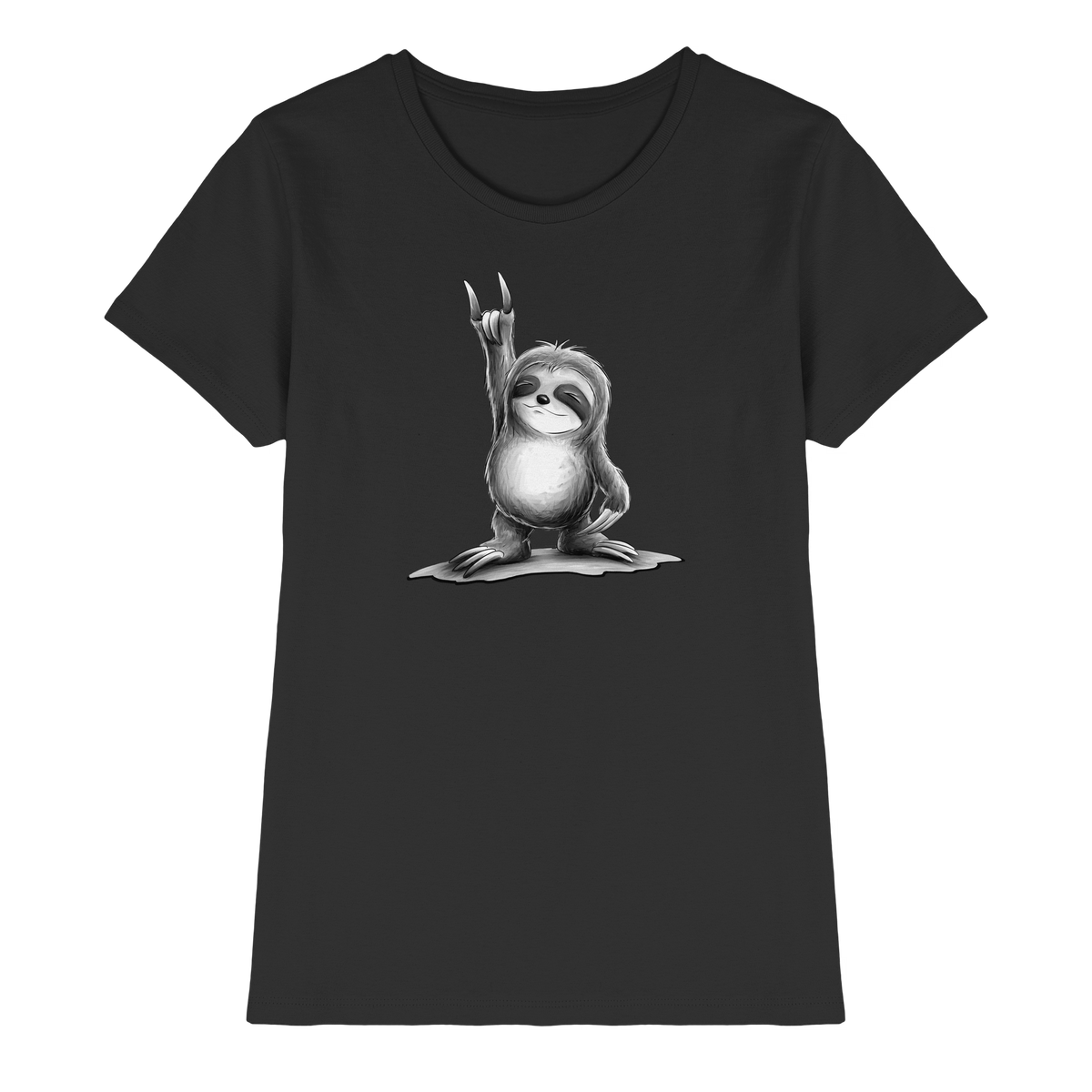 Rock On Party Faultier - Ladies Premium Shirt