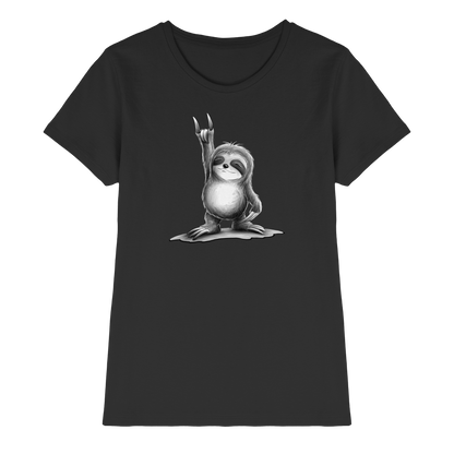 Rock On Party Faultier - Ladies Premium Shirt