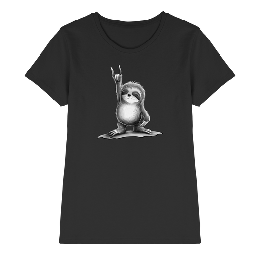 Rock On Party Faultier - Ladies Premium Shirt