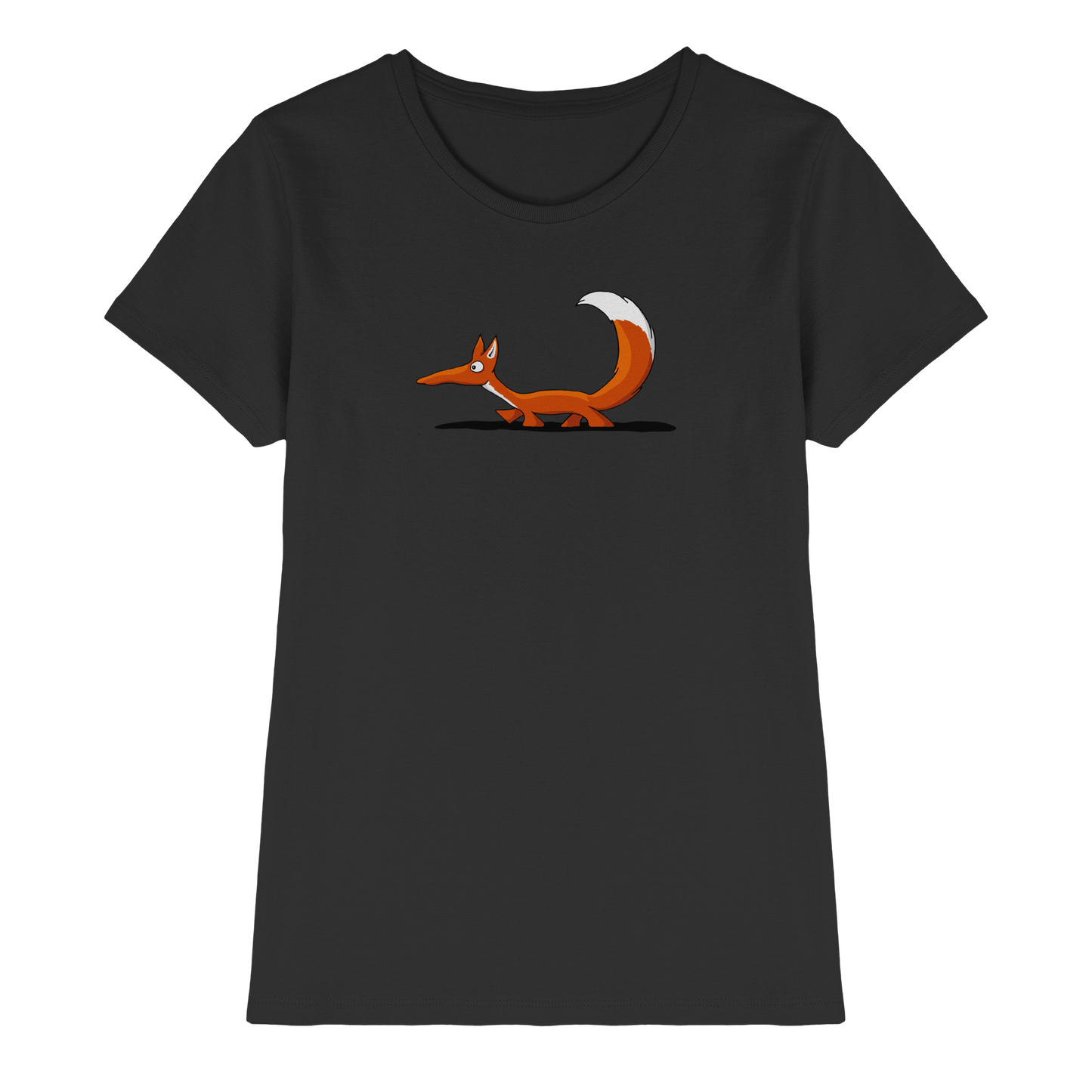 Lässiger cooler Fuchs | Mr. Fox, der Schleicher - Ladies Premium Shirt