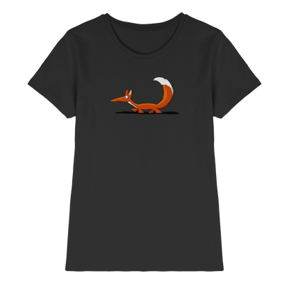 Lässiger cooler Fuchs | Mr. Fox, der Schleicher - Ladies Premium Shirt