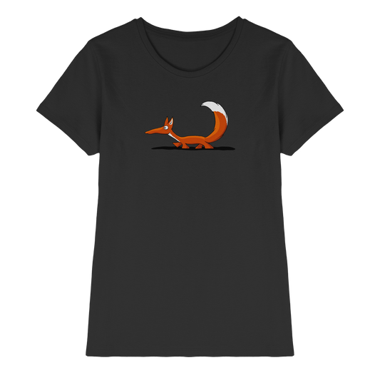 Lässiger cooler Fuchs | Mr. Fox, der Schleicher - Ladies Premium Shirt