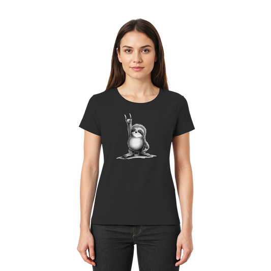 Rock On Party Faultier - Ladies Premium Shirt