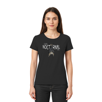 100% nachtaktive Fledermaus - Ladies Premium Shirt