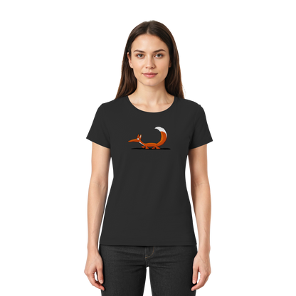 Lässiger cooler Fuchs | Mr. Fox, der Schleicher - Ladies Premium Shirt