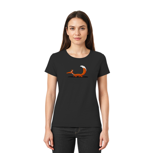 Lässiger cooler Fuchs | Mr. Fox, der Schleicher - Ladies Premium Shirt