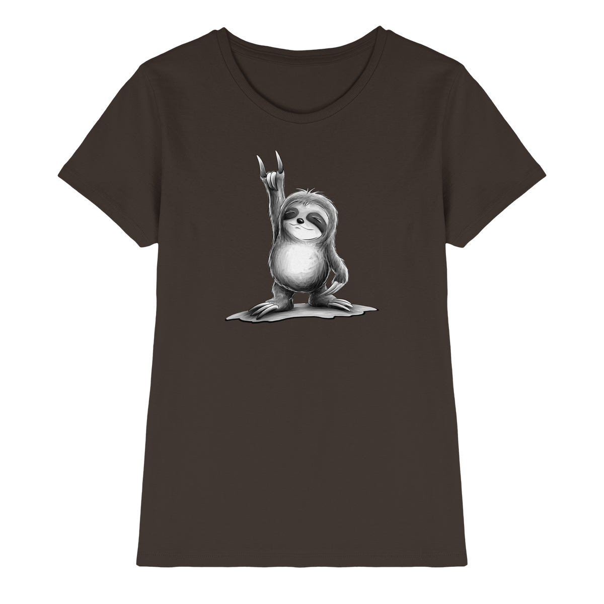 Rock On Party Faultier - Ladies Premium Shirt