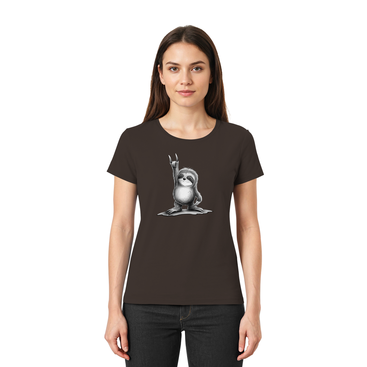 Rock On Party Faultier - Ladies Premium Shirt