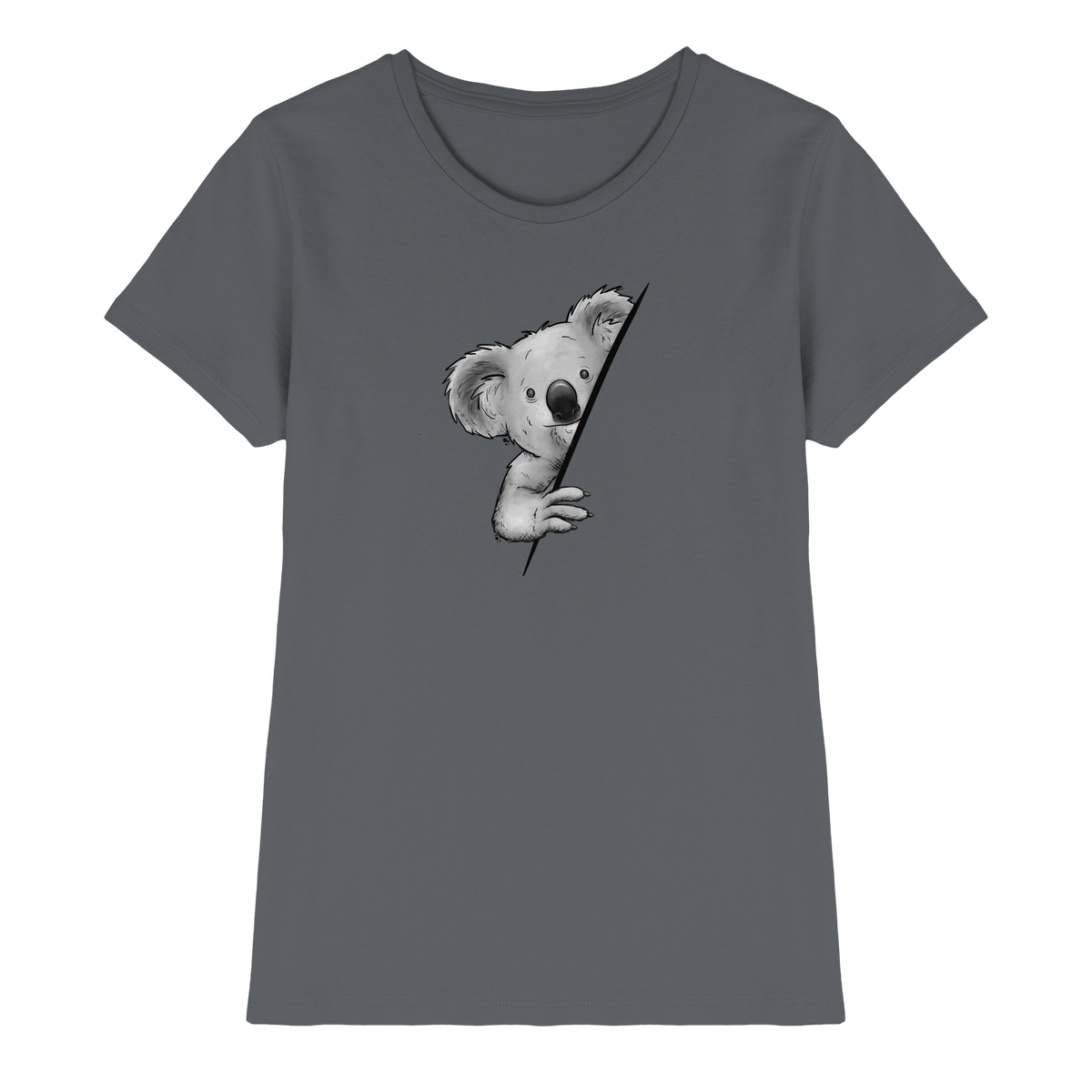 Koala Bär Illustration - Ladies Premium Shirt