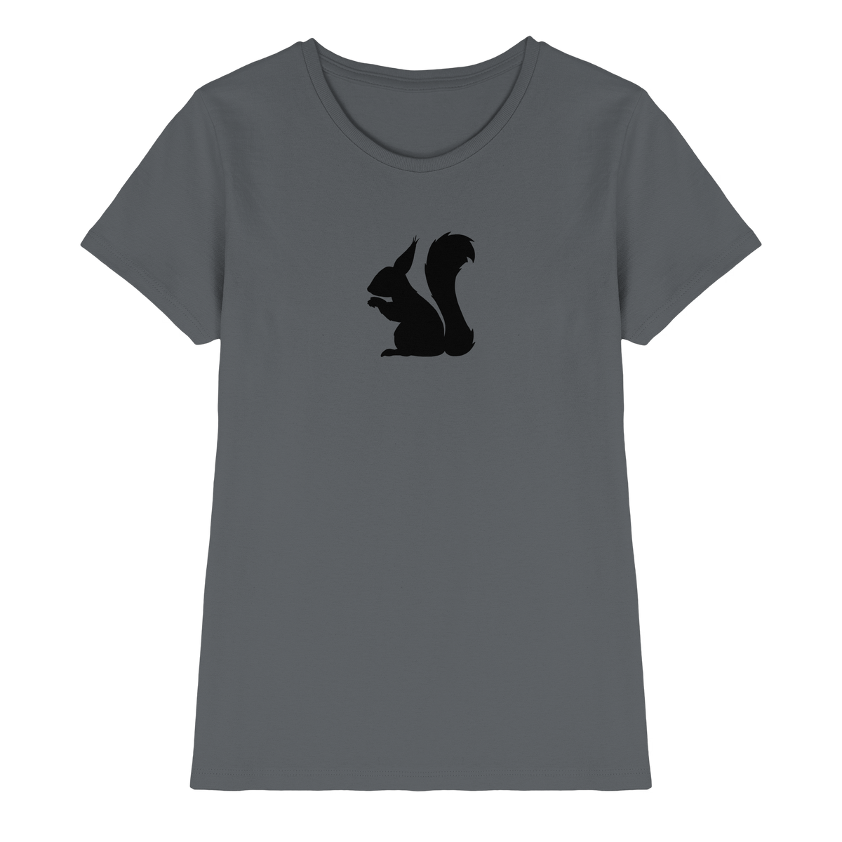 Eichhörnchen Silhouette - Ladies Premium Shirt