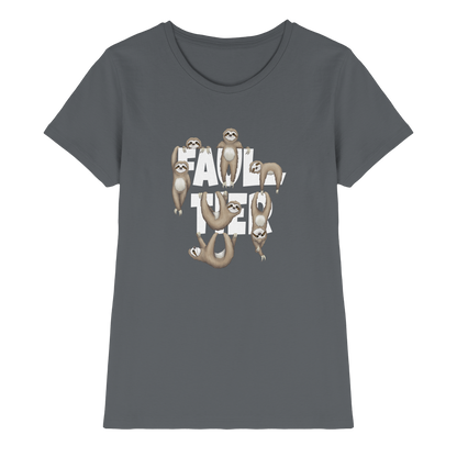Viele gechillte Faultiere - Ladies Premium Shirt