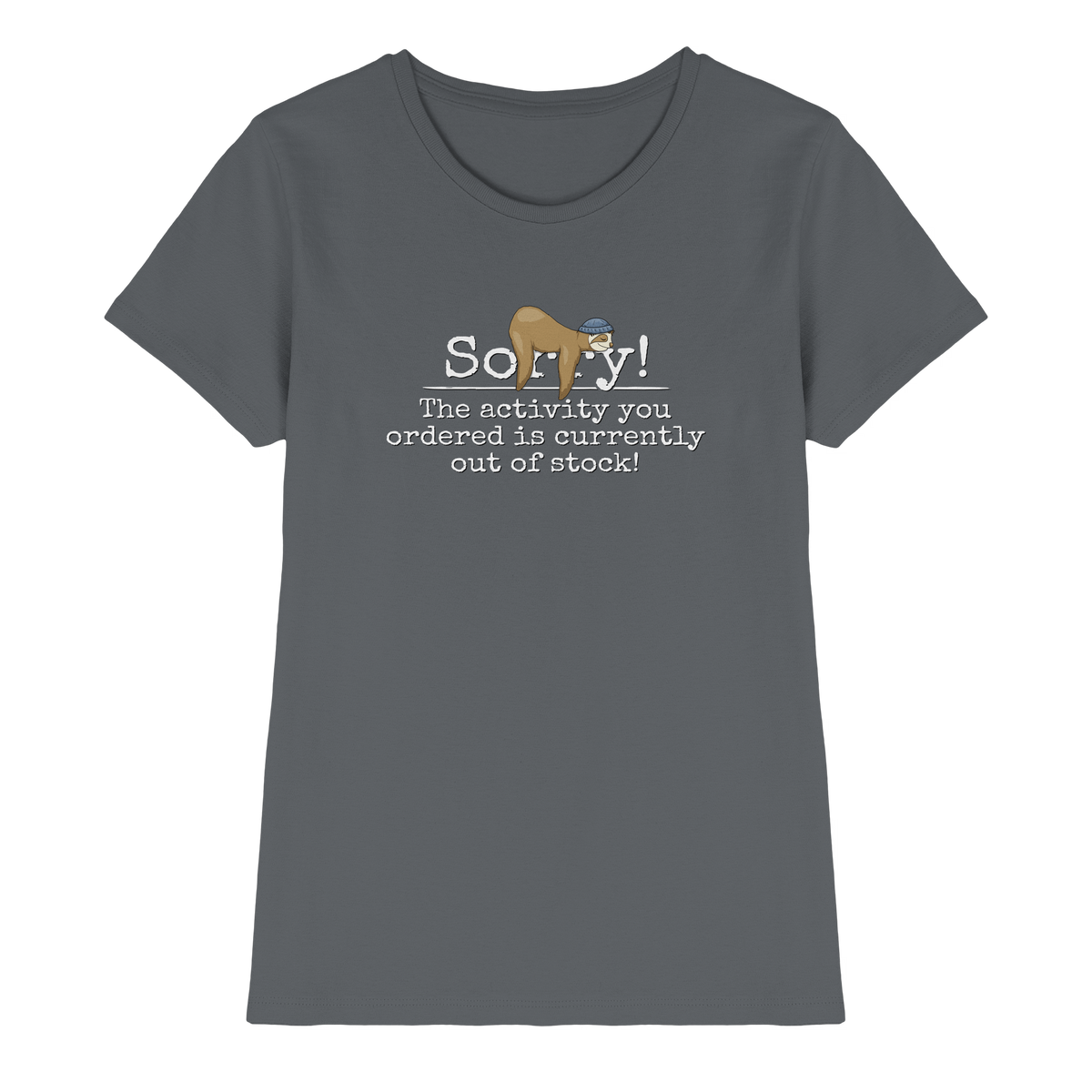 No-Activity Faultier - Ladies Premium Shirt
