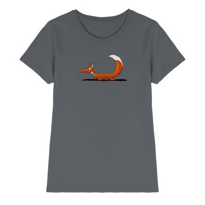 Lässiger cooler Fuchs | Mr. Fox, der Schleicher - Ladies Premium Shirt