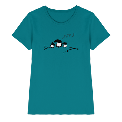 Drei kleine Tapir-Vögel - Ladies Premium Shirt