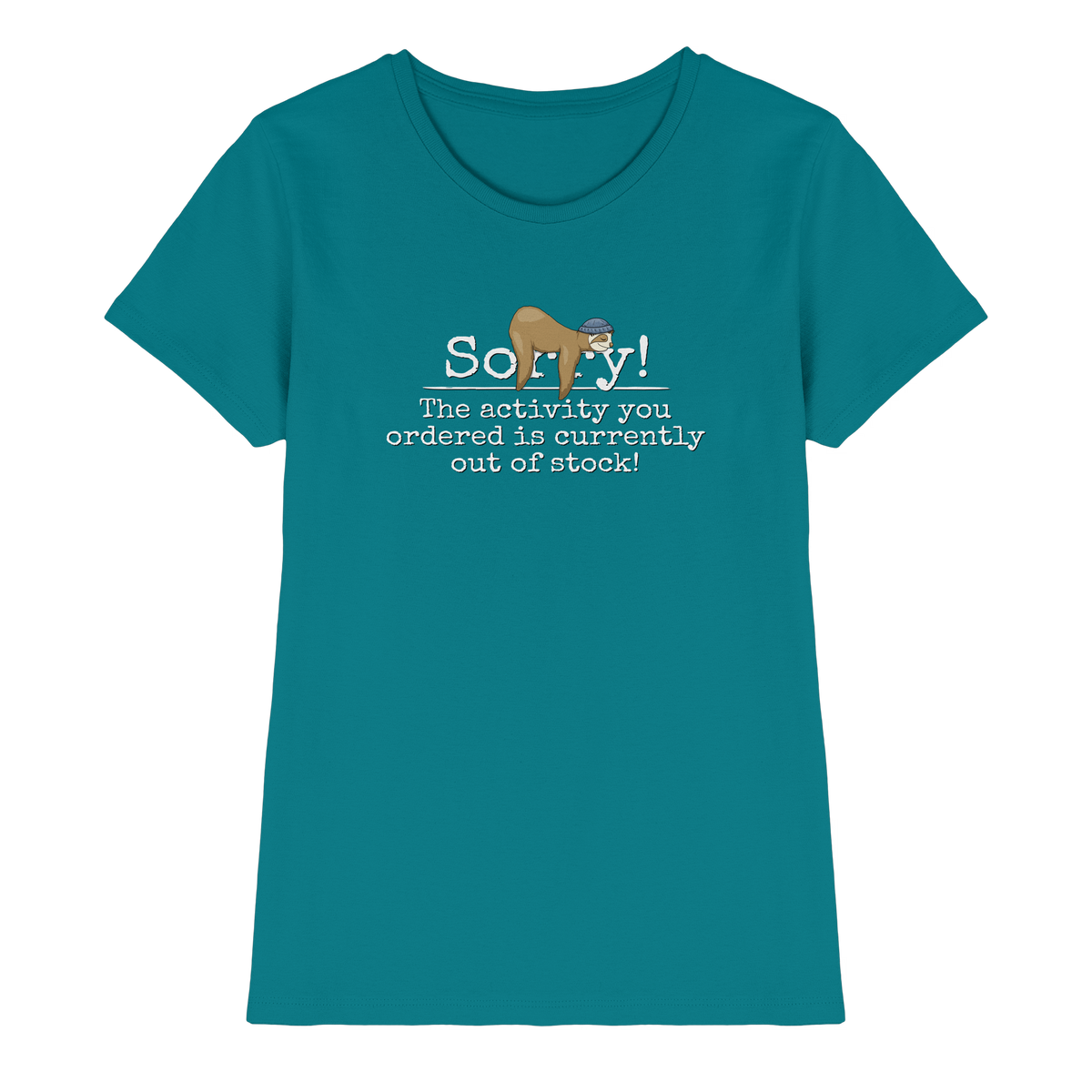 No-Activity Faultier - Ladies Premium Shirt