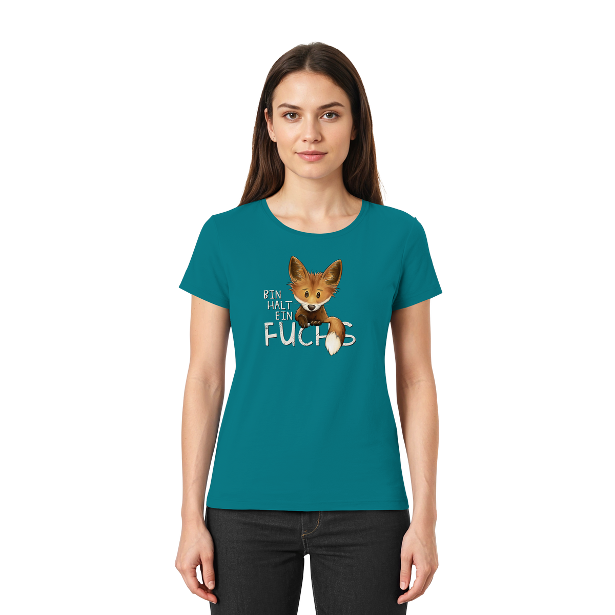 Bin halt ein Fuchs - Ladies Premium Shirt
