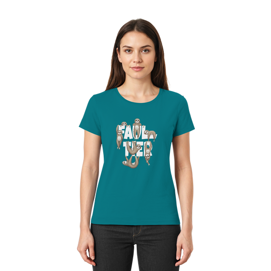 Viele gechillte Faultiere - Ladies Premium Shirt