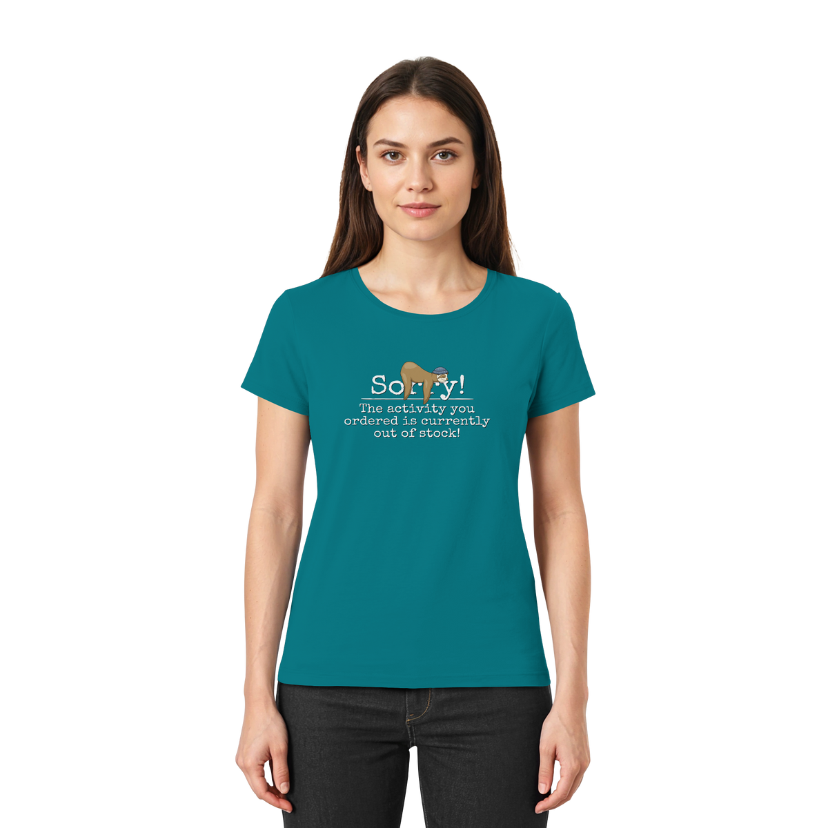 No-Activity Faultier - Ladies Premium Shirt