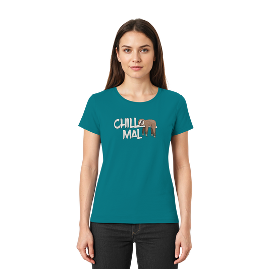 Chill Mal Faultier - Ladies Premium Shirt