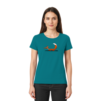 Lässiger cooler Fuchs | Mr. Fox, der Schleicher - Ladies Premium Shirt