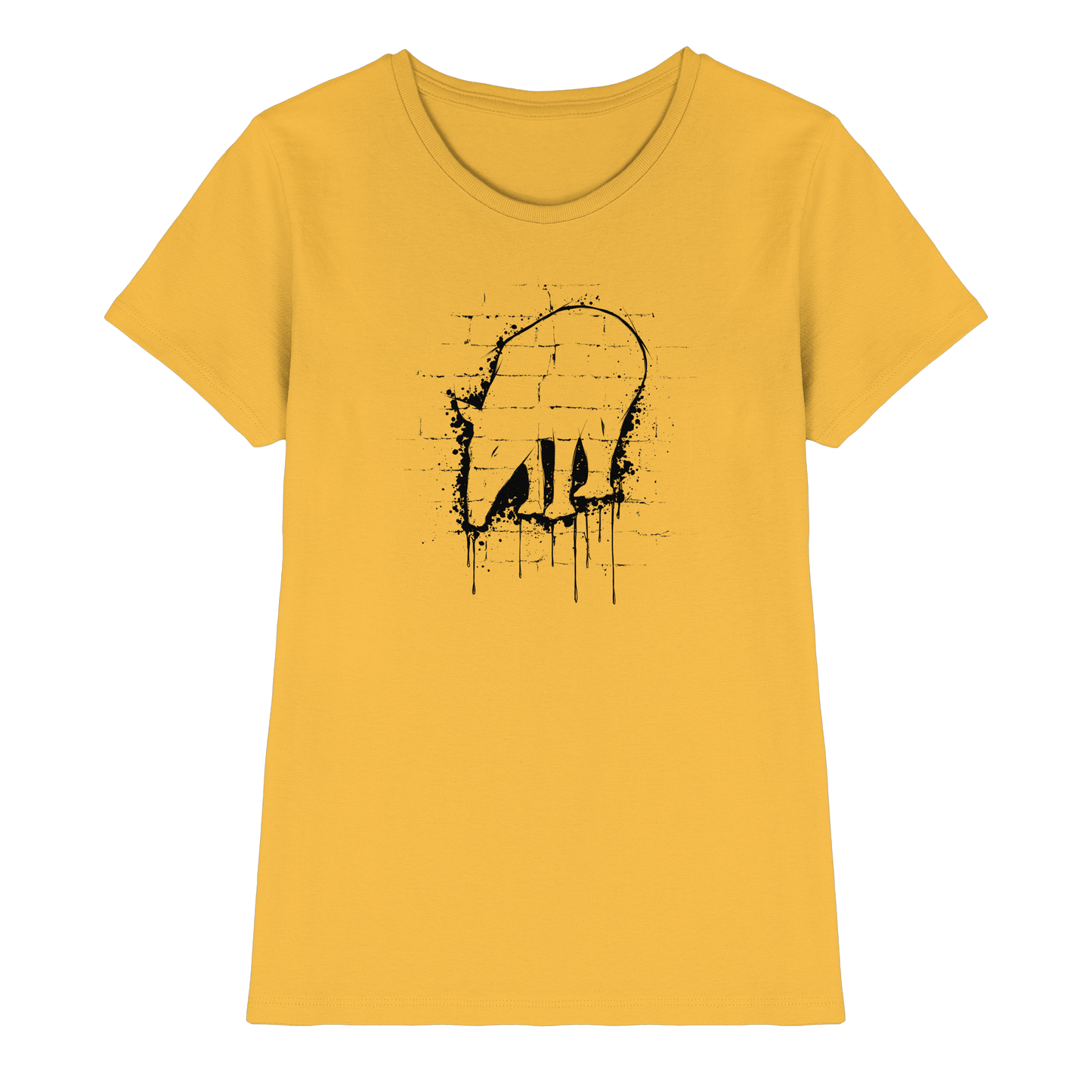 Urban Street Art Tapir Silhouette - Ladies Premium Shirt