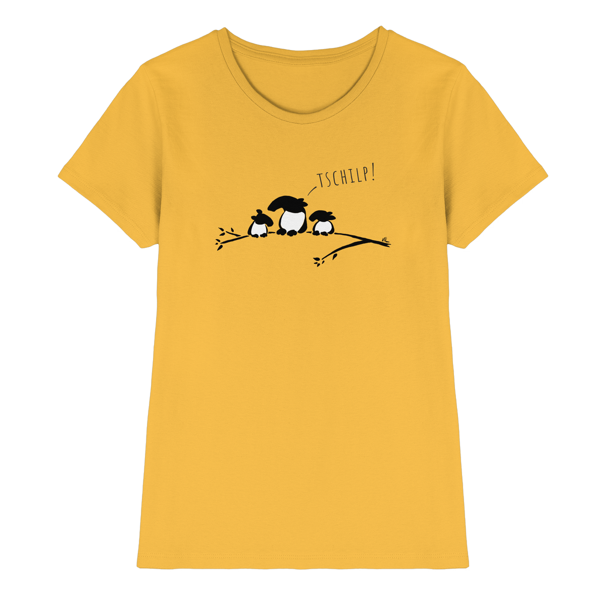 Drei kleine Tapir-Vögel - Ladies Premium Shirt