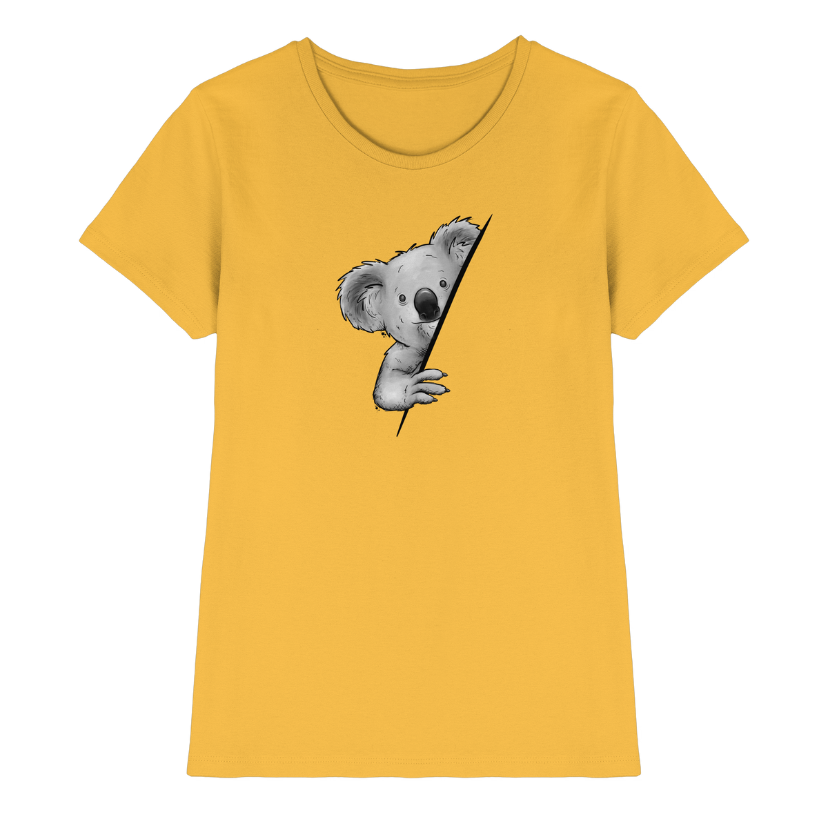 Koala Bär Illustration - Ladies Premium Shirt