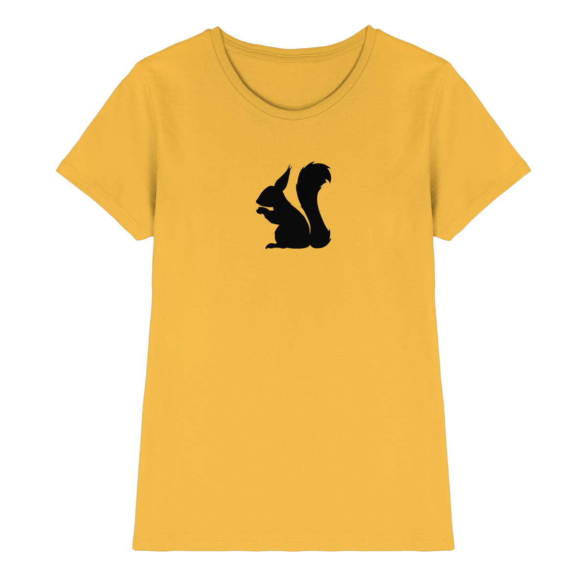 Eichhörnchen Silhouette - Ladies Premium Shirt