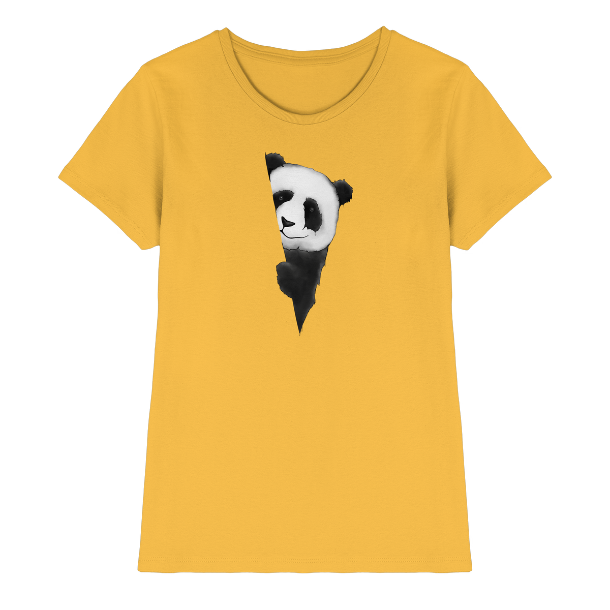Panda Bär Illustration - Ladies Premium Shirt