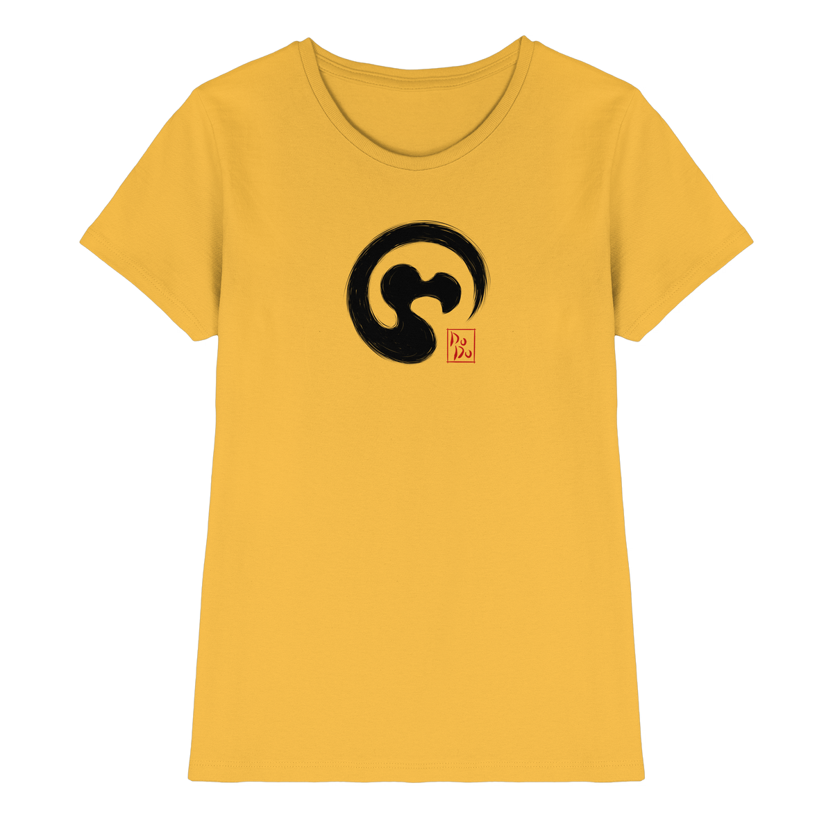 Zen Dodo im japanischen Enso Kreis - Ladies Premium Shirt