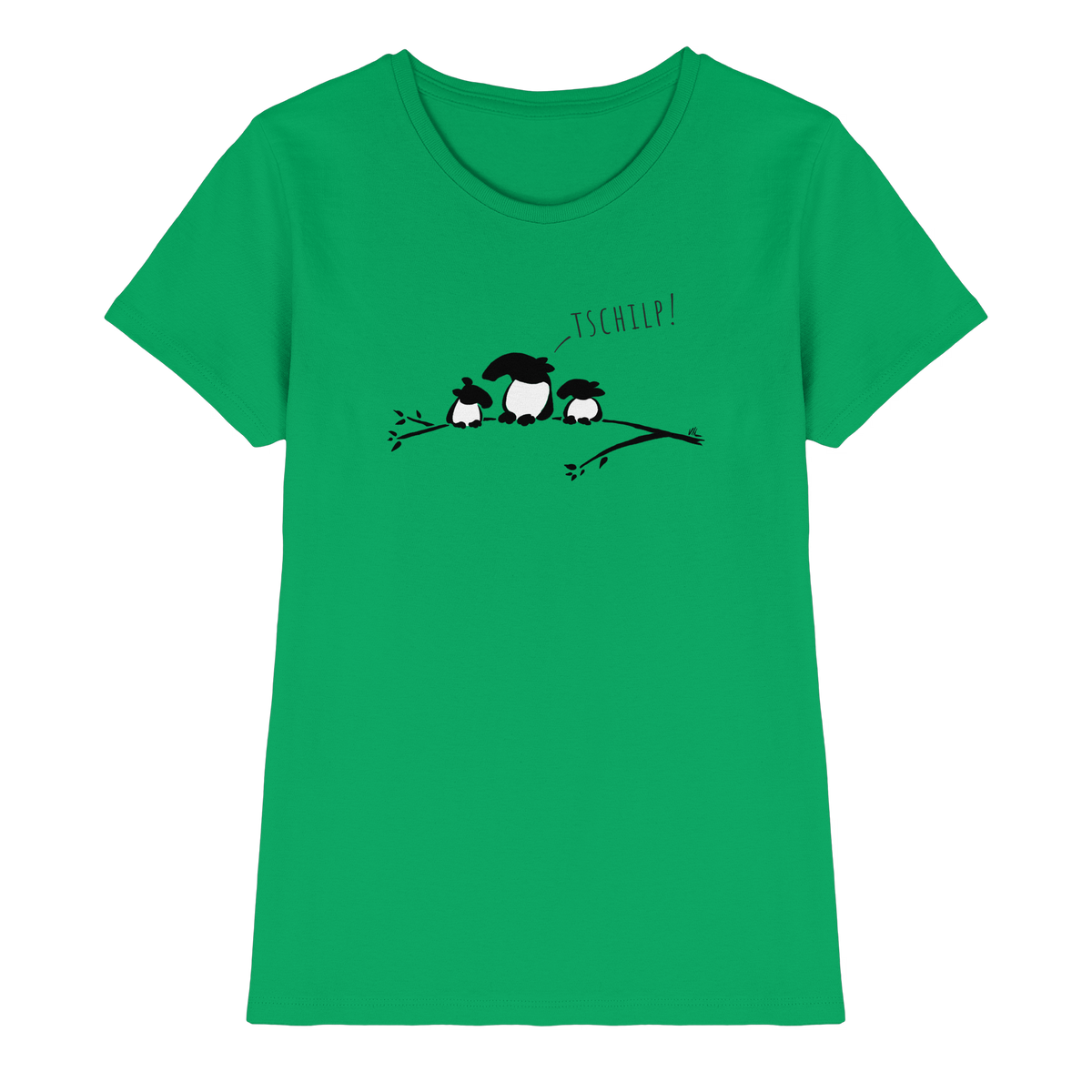 Drei kleine Tapir-Vögel - Ladies Premium Shirt