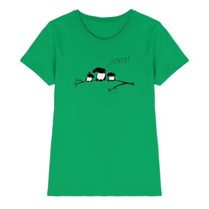 Drei kleine Tapir-Vögel - Ladies Premium Shirt