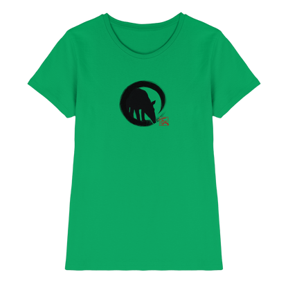Zen Tapir im japanischen Enso Kreis - Ladies Premium Shirt